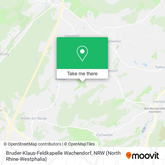 Bruder-Klaus-Feldkapelle Wachendorf map