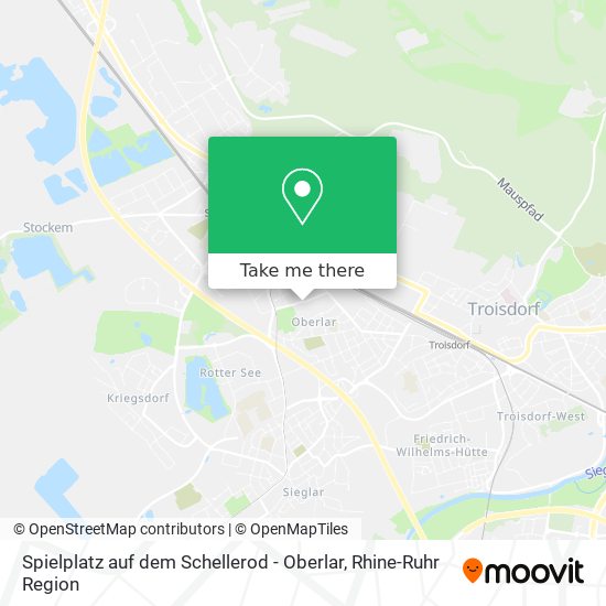 Spielplatz auf dem Schellerod - Oberlar map