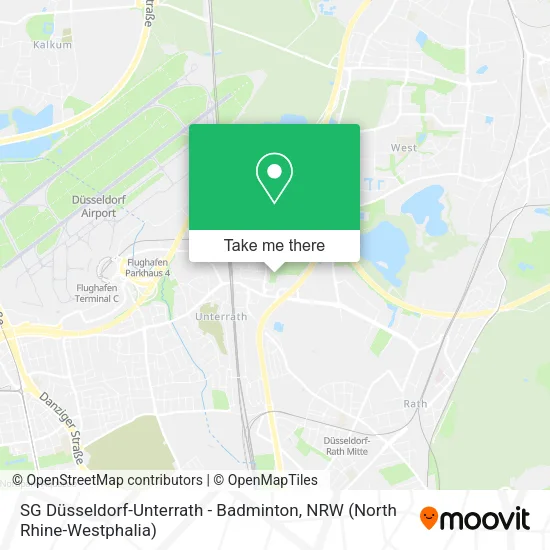 Карта SG Düsseldorf-Unterrath - Badminton