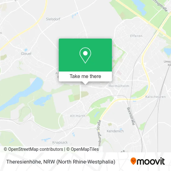 Карта Theresienhöhe