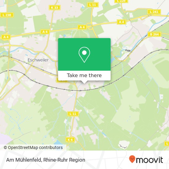 Am Mühlenfeld map