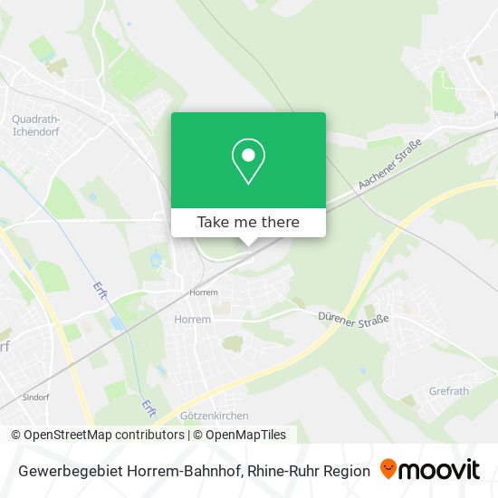 Gewerbegebiet Horrem-Bahnhof map
