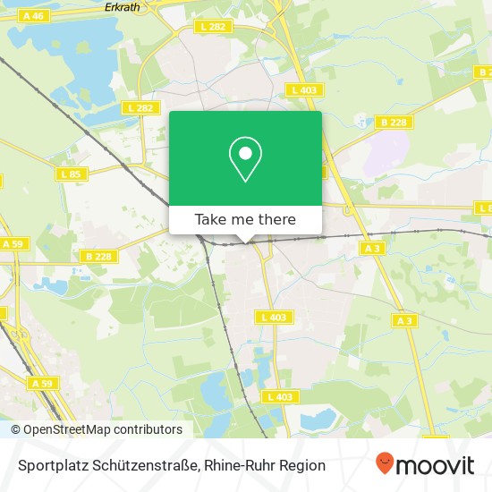 Sportplatz Schützenstraße map