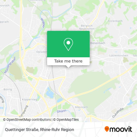 Quettinger Straße map