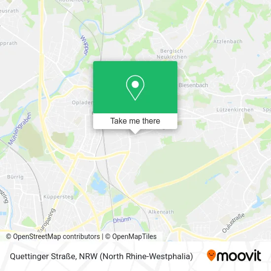 Карта Quettinger Straße
