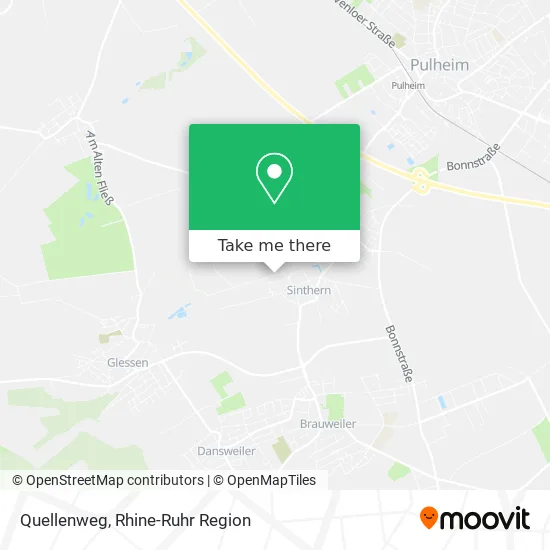 Карта Quellenweg