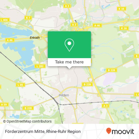 Förderzentrum Mitte map