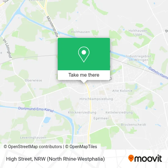 Hochstraße map