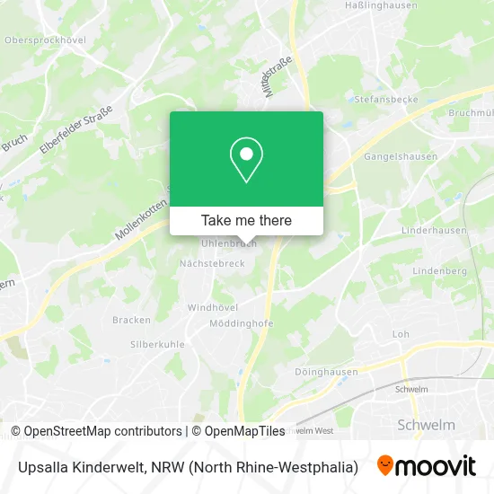 Upsalla Kinderwelt map