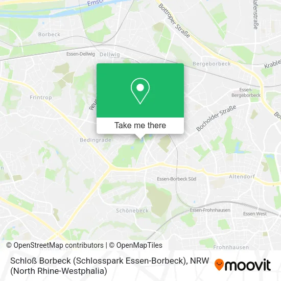 Карта Schloß Borbeck (Schlosspark Essen-Borbeck)