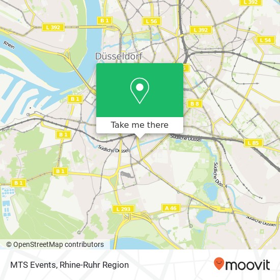 MTS Events map