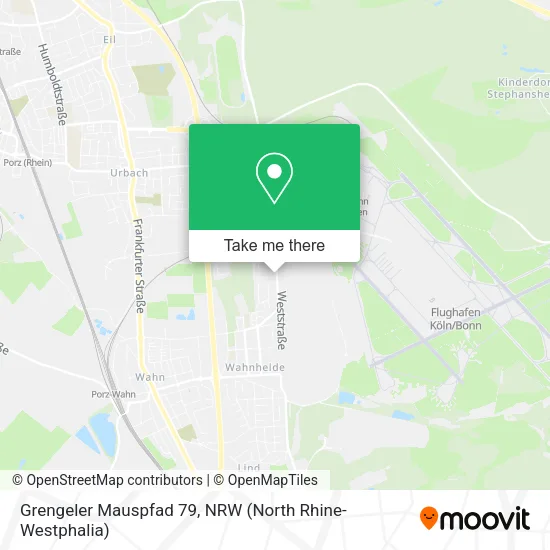 Карта Grengeler Mauspfad 79