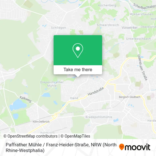 Карта Paffrather Mühle / Franz-Heider-Straße