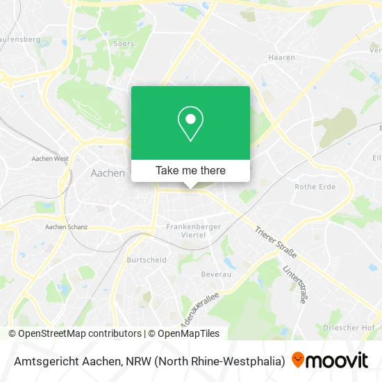 Карта Amtsgericht Aachen