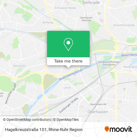 Hagelkreuzstraße 101 map