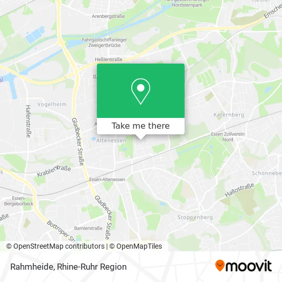 Карта Rahmheide