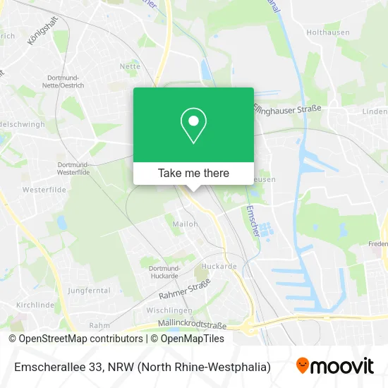 Карта Emscherallee 33