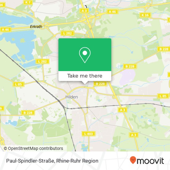 Paul-Spindler-Straße map