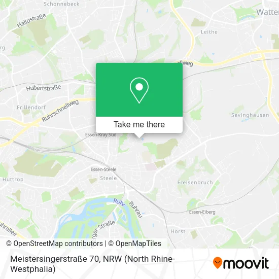 Карта Meistersingerstraße 70