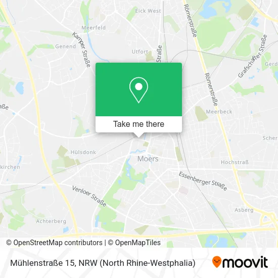 Карта Mühlenstraße 15