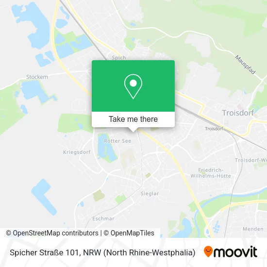 Карта Spicher Straße 101