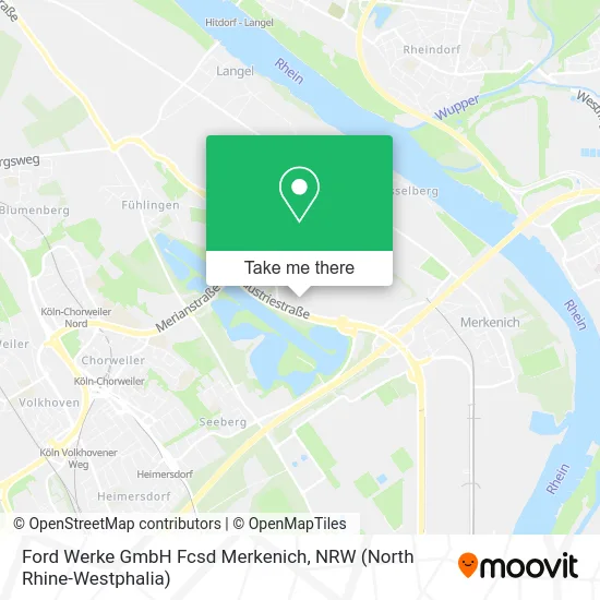 Ford Werke GmbH Fcsd Merkenich map