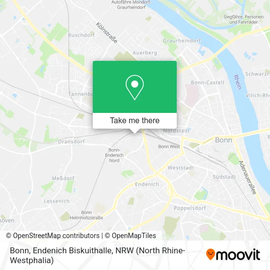 Карта Bonn, Endenich Biskuithalle