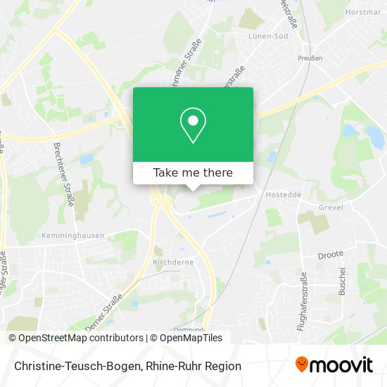 Christine-Teusch-Bogen map