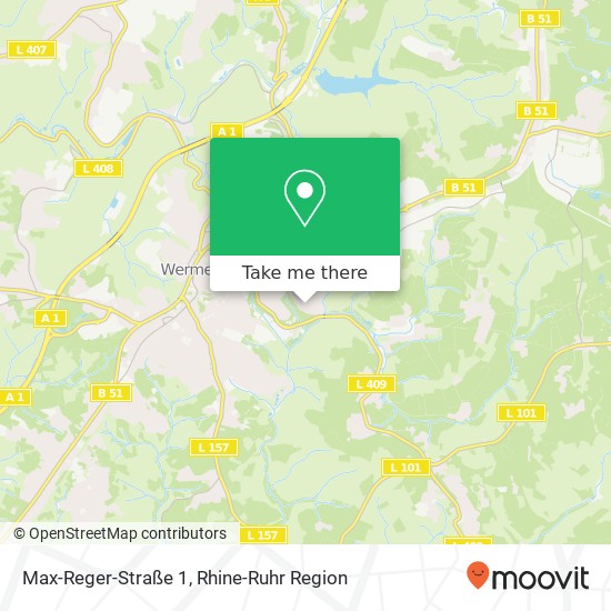 Max-Reger-Straße 1 map