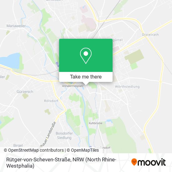 Rütger-von-Scheven-Straße map