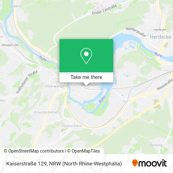 Kaiserstraße 129 map