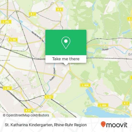 St. Katharina Kindergarten map