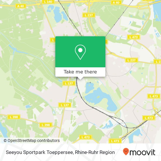 Seeyou Sportpark Toeppersee map