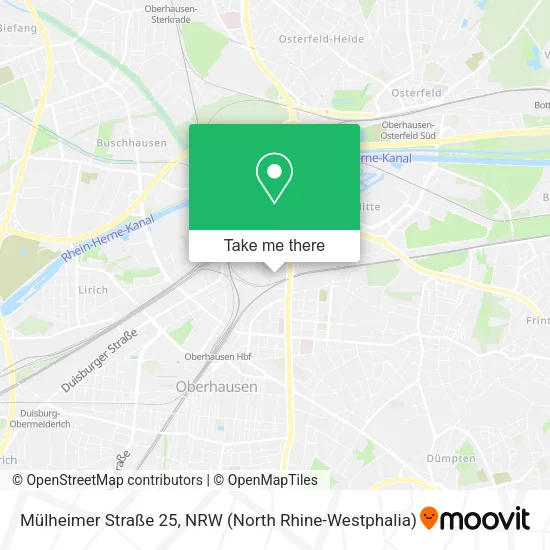 Карта Mülheimer Straße 25