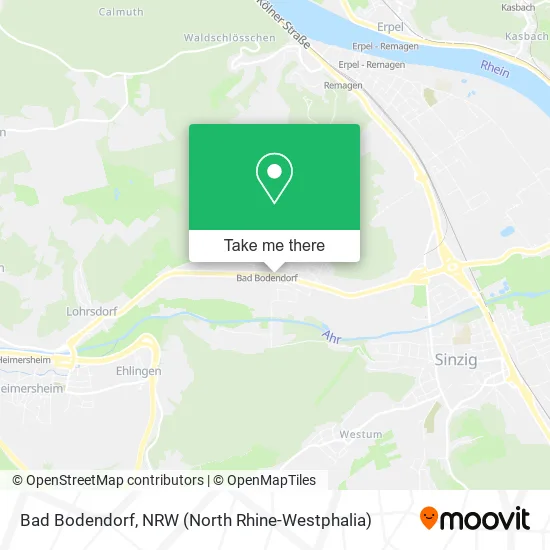 Карта Bad Bodendorf