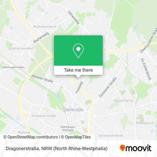 Карта Dragonerstraße