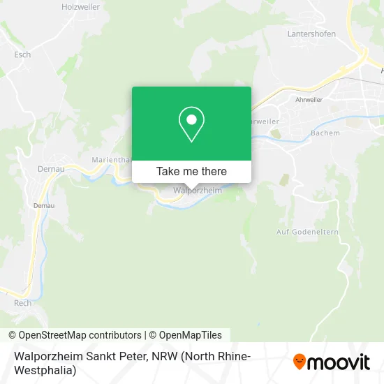 Карта Walporzheim Sankt Peter