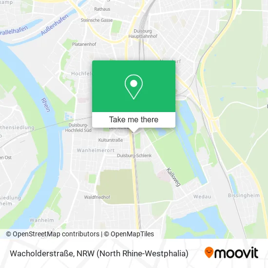Карта Wacholderstraße