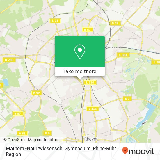 Mathem.-Naturwissensch. Gymnasium map