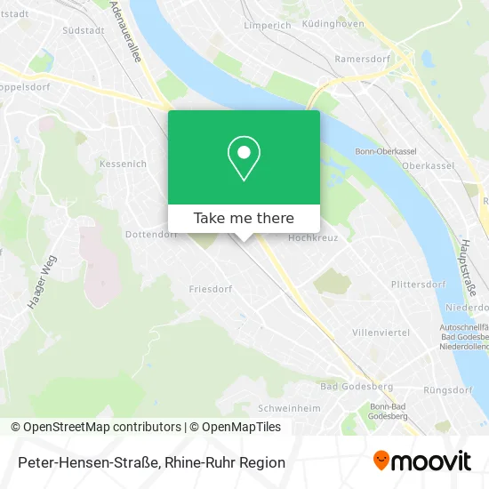 Карта Peter-Hensen-Straße