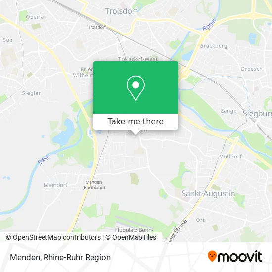 Карта Menden