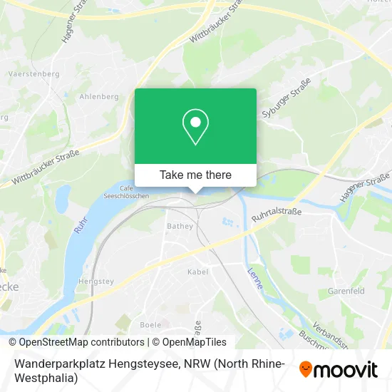 Карта Wanderparkplatz Hengsteysee