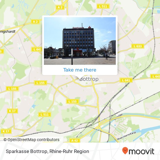 Sparkasse Bottrop map