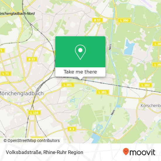 Volksbadstraße map