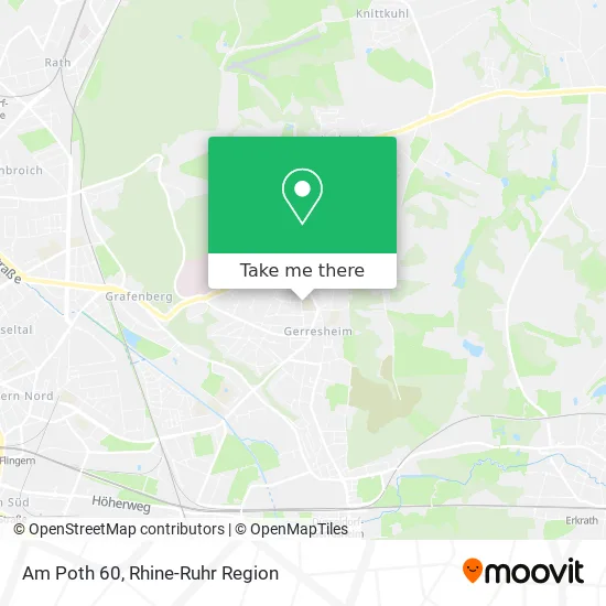 Карта Am Poth 60