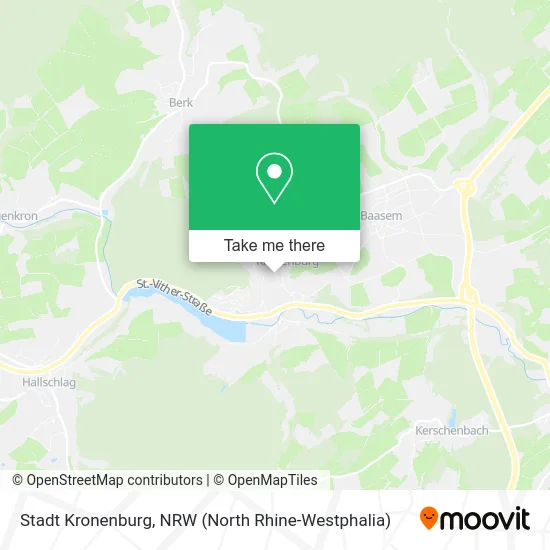 Карта Stadt Kronenburg