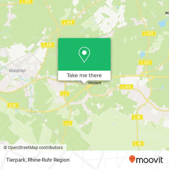 Tierpark map