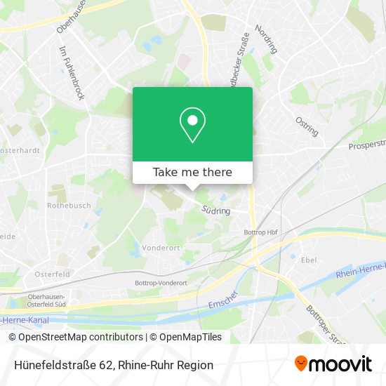 Hünefeldstraße 62 map