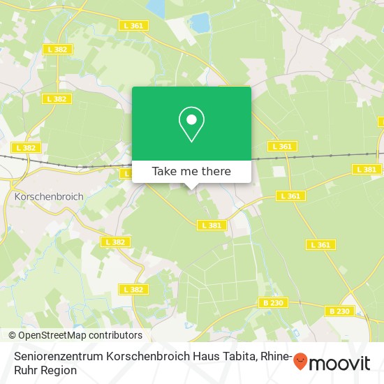 Seniorenzentrum Korschenbroich Haus Tabita map