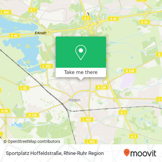 Sportplatz Hoffeldstraße map